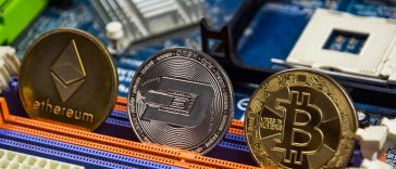 gold and silver round coin