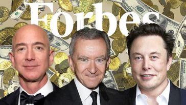 Elon Musk Bernard Arno Gef Bezos (Facebook photo, illustration)