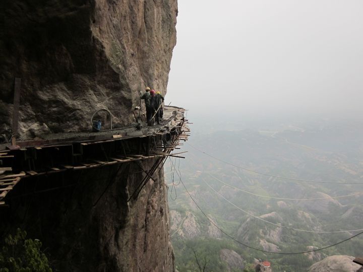 Plank Road in the Sky (China)
