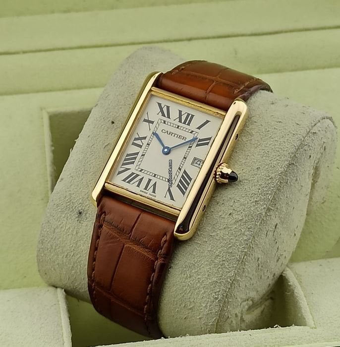 Cartier Tank Louis Cartier Date for $7,763 for sale from a Private Seller  on Chrono24